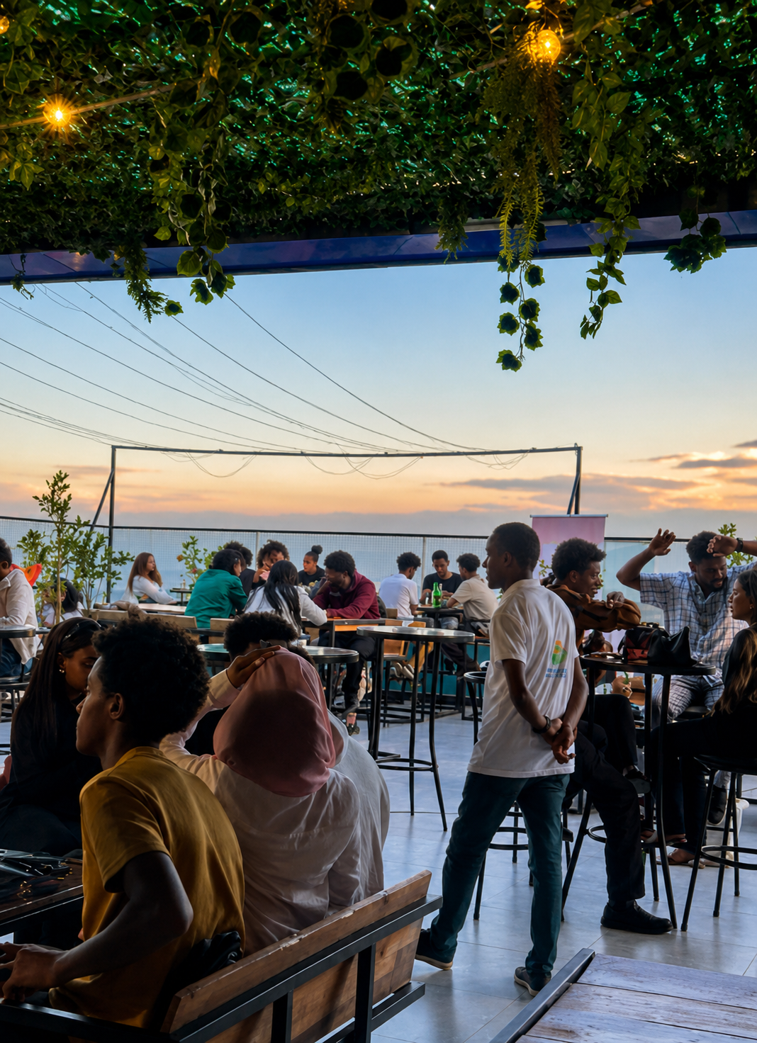 Nuenebela event — guests playing VR